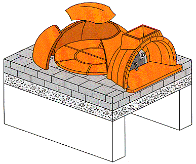 montaggio cupola